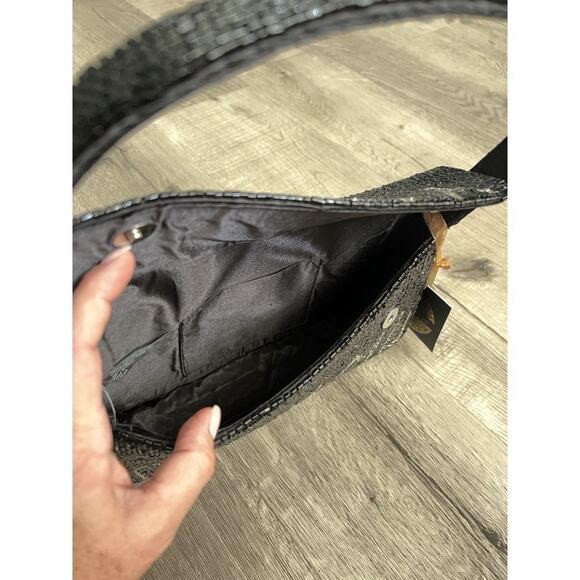 New York City Skyline Beaded Shoulder Hand Bag City Views Viral Made in India - Picture 8 of 9